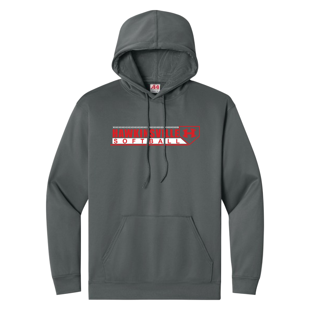 Grey - A4 Sprint Tech Fleece Hoodie