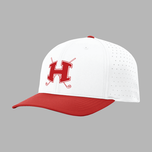 Richardson 632 - Richardson Laser Perf R-Flex Snapback - Red and White