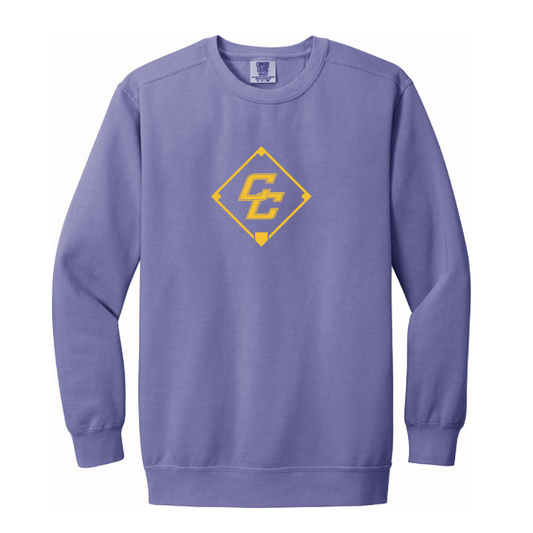 Comfort Colors® Ring Spun Crewneck Sweatshirt - Violet