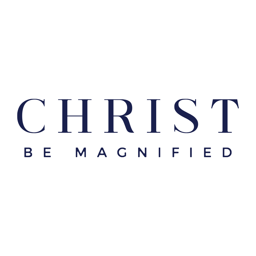 Christ be Magnified - CC Short Sleeve Tee - Grey