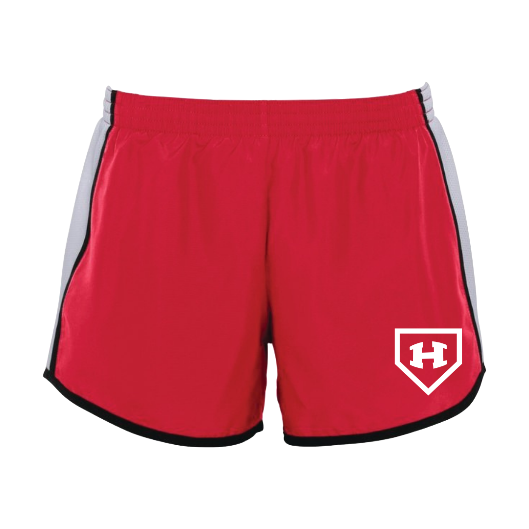 Red - Ladies Pulse Shorts
