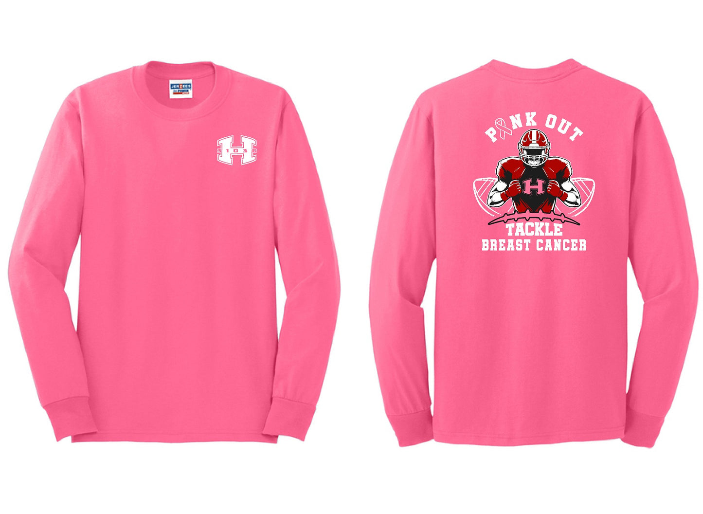Pink Out 50/50 Long Sleeve Shirt