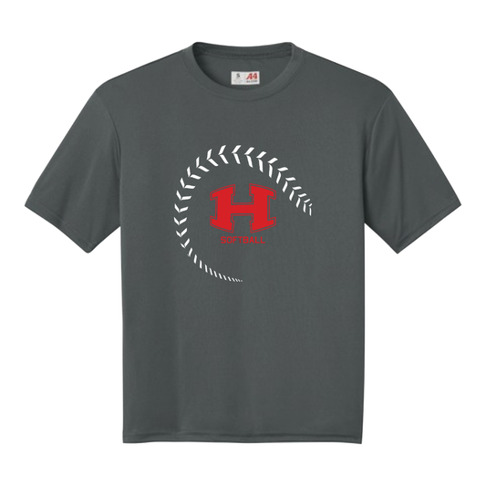 Grey - A4 Cooling Performance Short Sleeve Tee