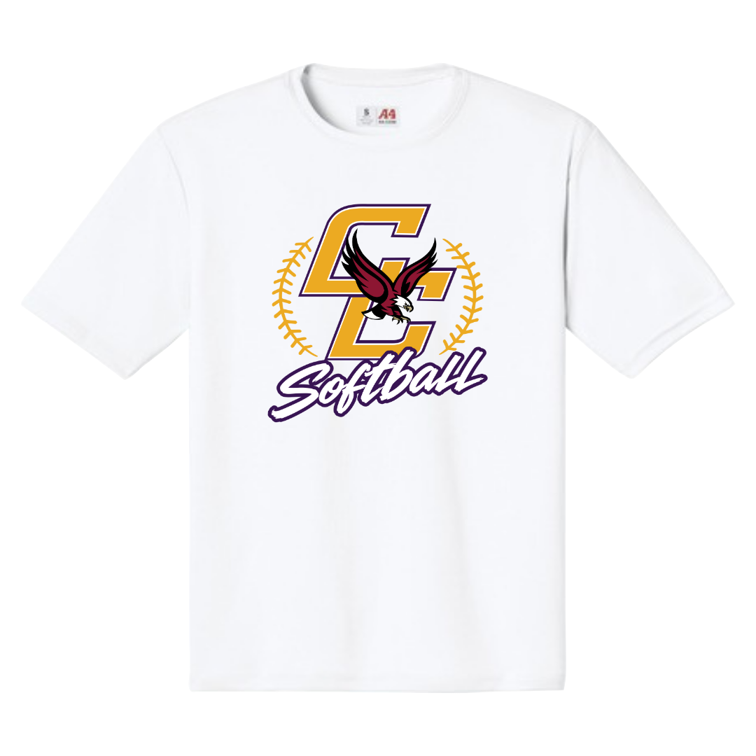 White - A4 Cooling Performance Tee