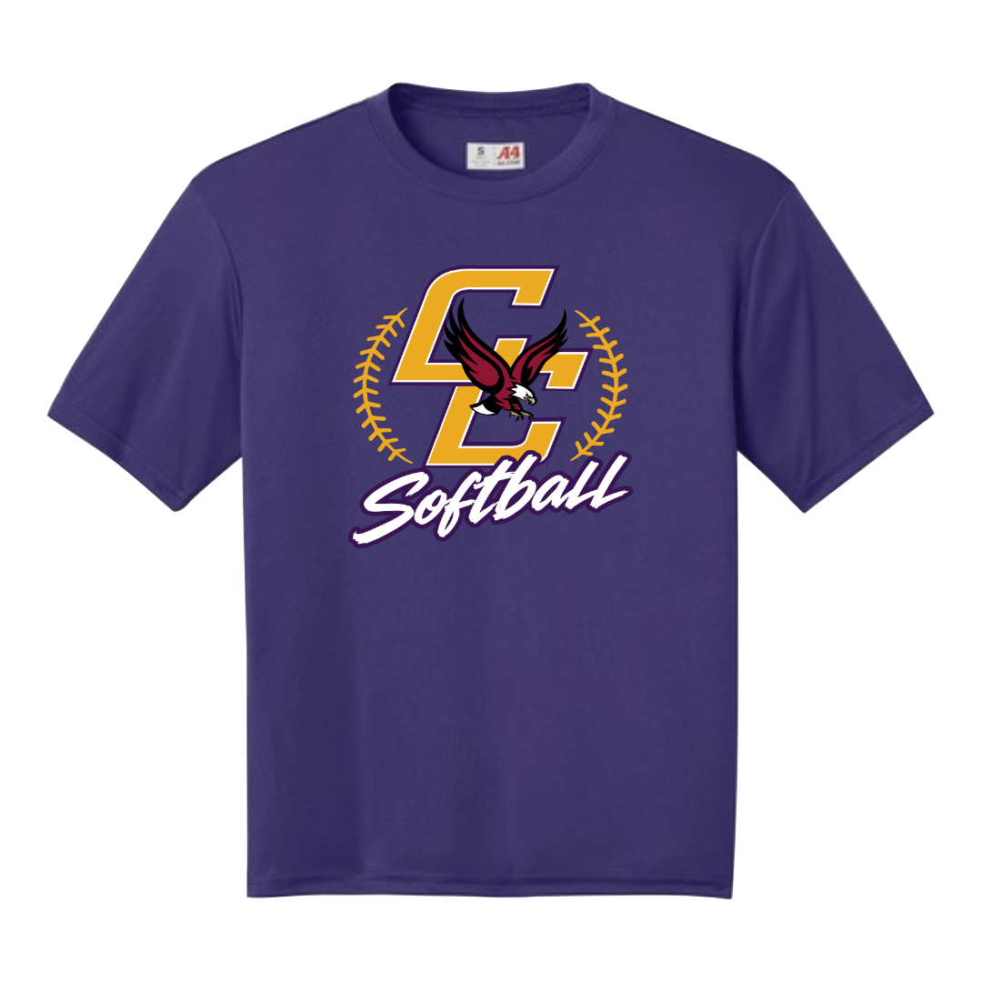 Purple - A4 Cooling Performance Tee