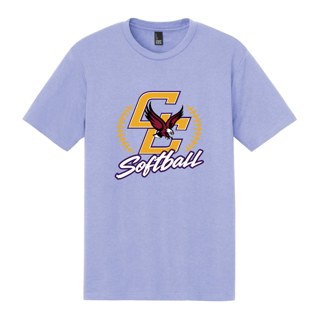 Soft Lilac - District Perfect Tri Tee