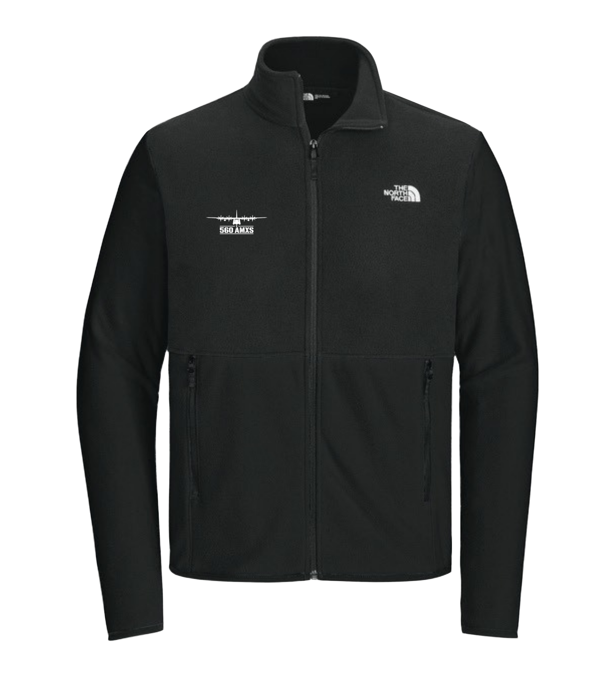 Men's North Face Glacier Full Zip Fleece Jacket - Design 2