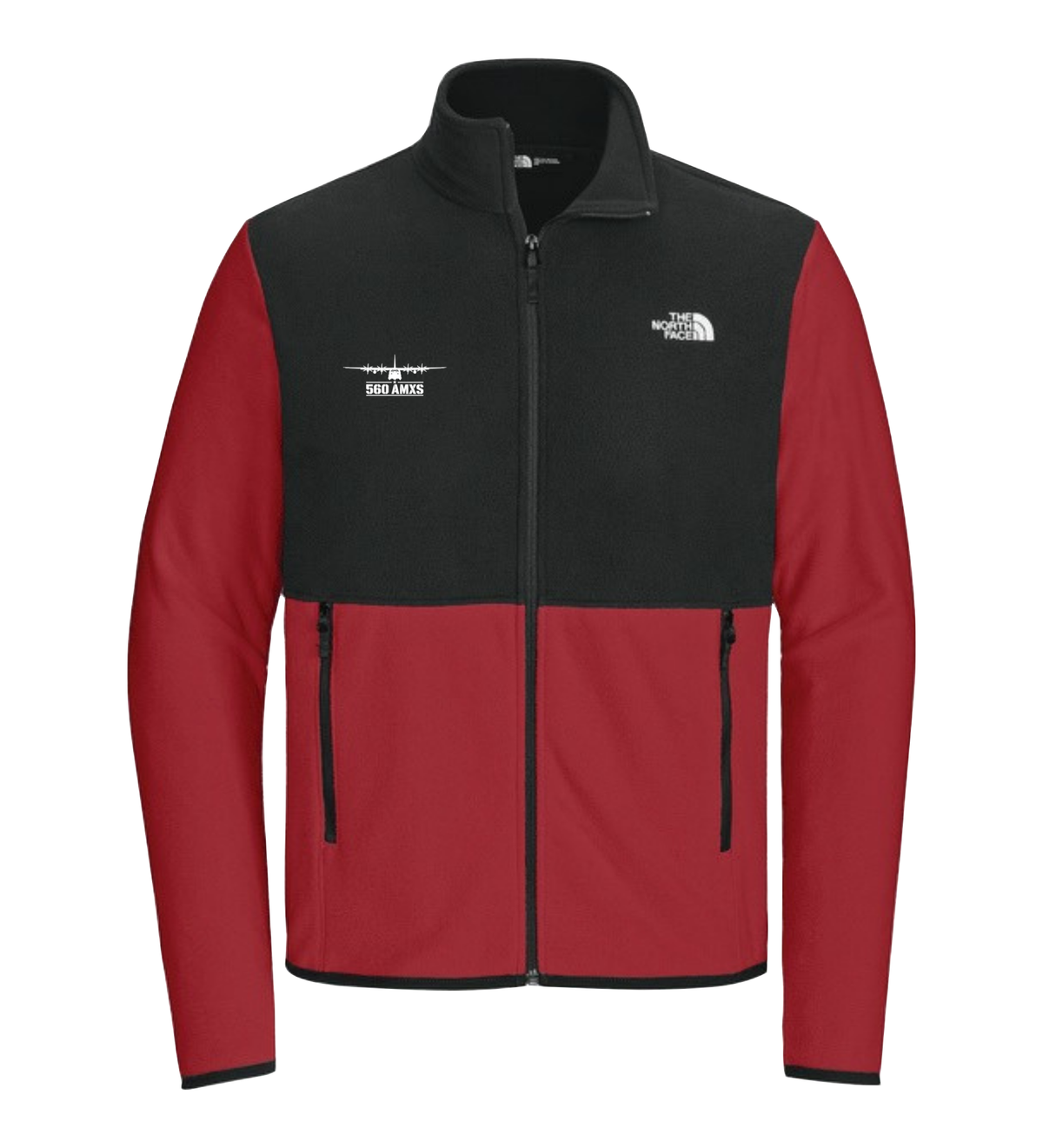 Men's North Face Glacier Full Zip Fleece Jacket - Design 2