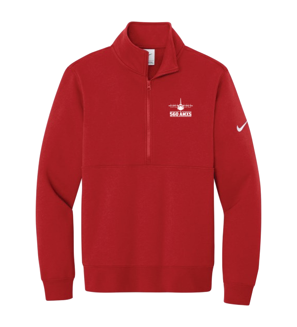 Men's Nike Club Fleece 1/2 Zip - Design 1