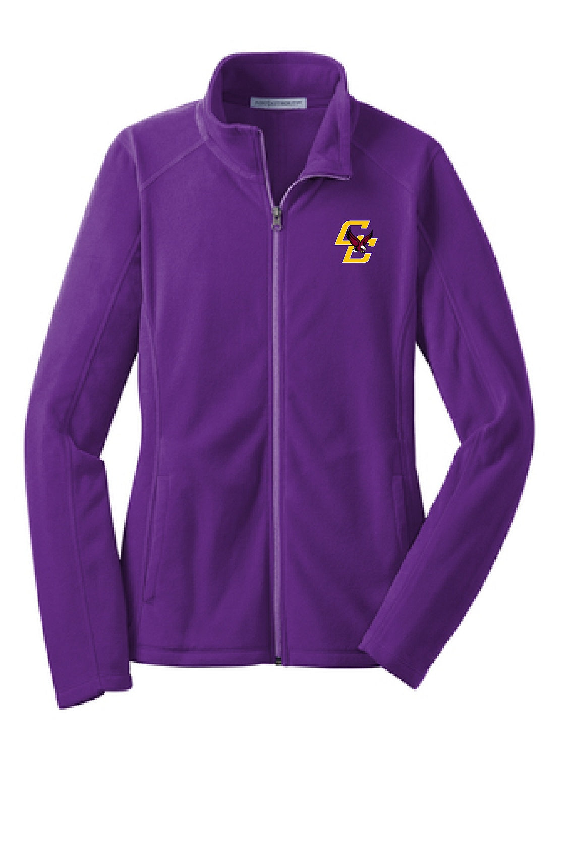 Women's Microfleece Jacket L223 With Left Chest Logo