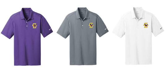 637167 Nike Dri-FIT Vertical Mesh Polo