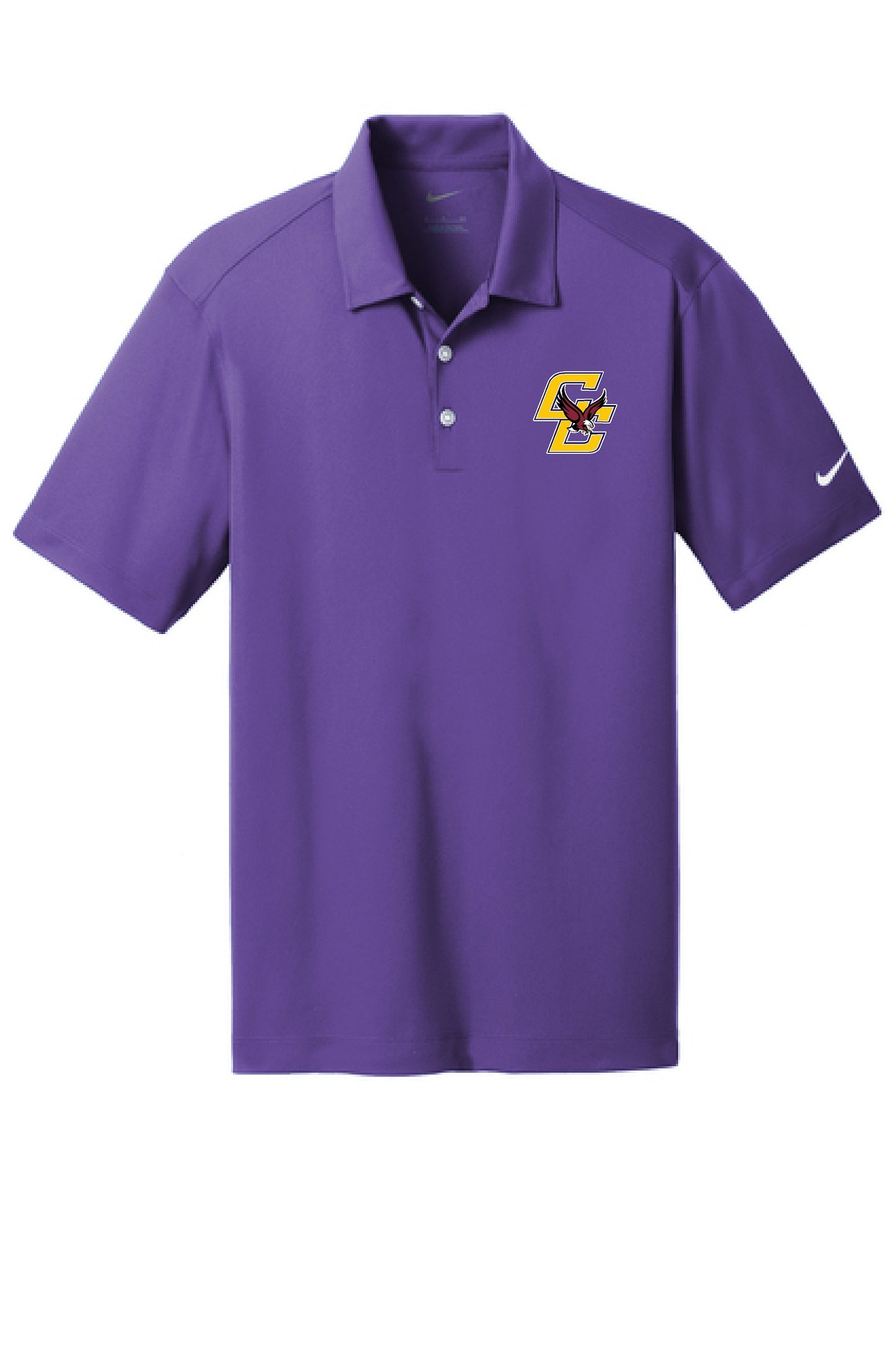 637167 Nike Dri-FIT Vertical Mesh Polo