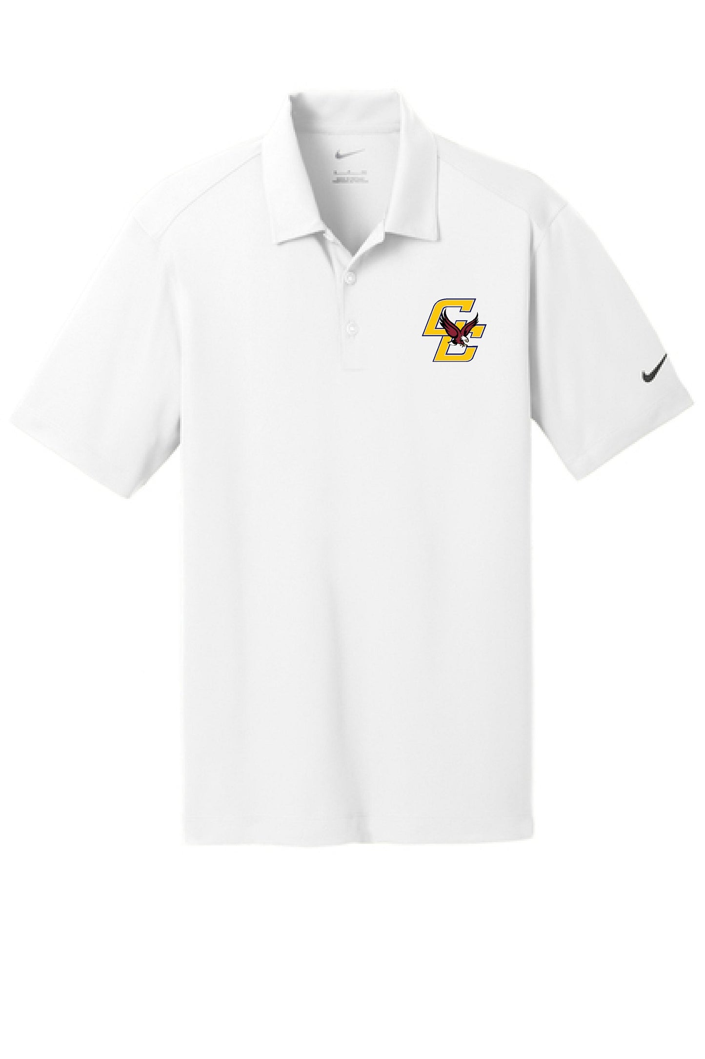 637167 Nike Dri-FIT Vertical Mesh Polo