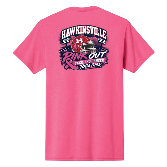 Hot Pink 50/50 Cotton Poly Shirt