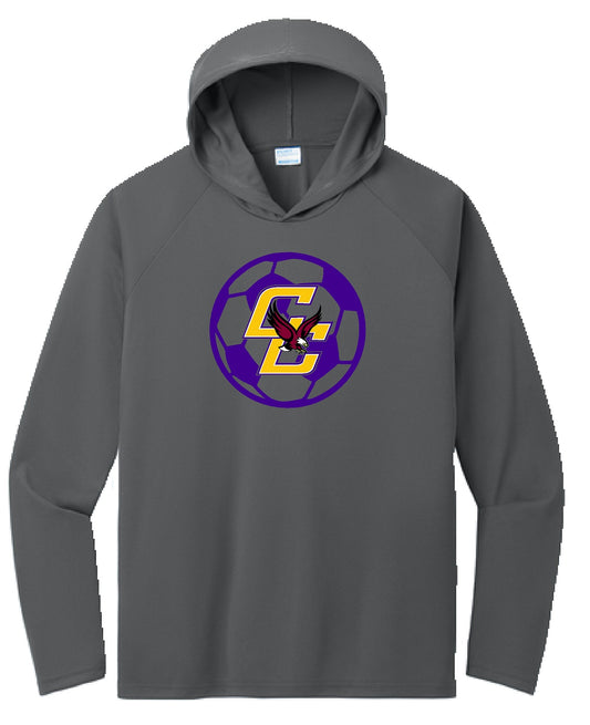 Soccer Port & Company® Performance Pullover Hooded Tee PC380H