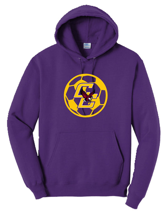 Soccer Port & Company® Core Fleece Pullover Hooded Sweatshirt PC78H
