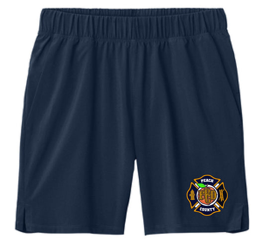 ST485 SportTek 7" Short w/ Leg print